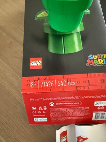 Lego Set - Super Mario - GAME BOY / Piranha Plant / Arcade