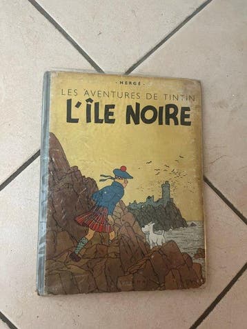 Tintin T7 - Lîle noire (A23bis) - C - 2e édition couleur -, Boeken, Nieuw