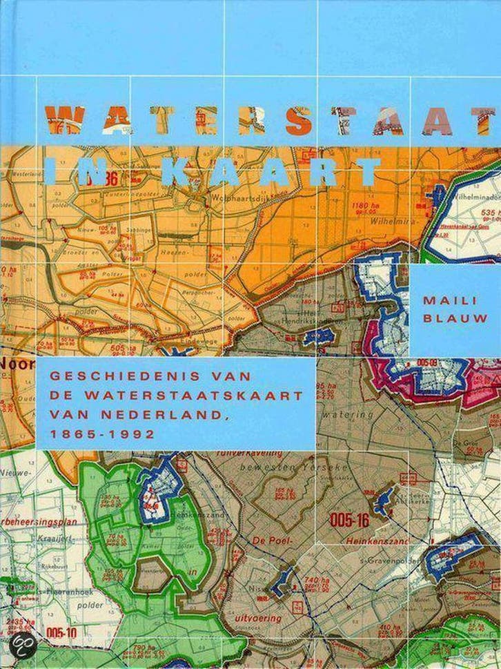 Waterstaat in kaart 9789053452233 M. Blauw, Boeken, Wetenschap, Gelezen, Verzenden