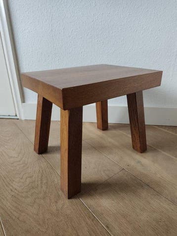 Bijzettafel - Eik - Zwaar dik blad