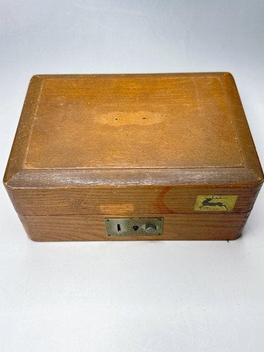 Themacollectie - Japanse Hanko-collectie in houten doos -, Antiquités & Art, Antiquités | Jouets