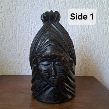 Mask - Mende - Sierra Leone - Rare two-faced helmetmask
