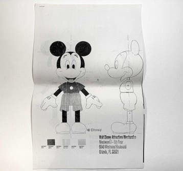 Walt Disney Attractions : Rare Production Reference Folder, Collections