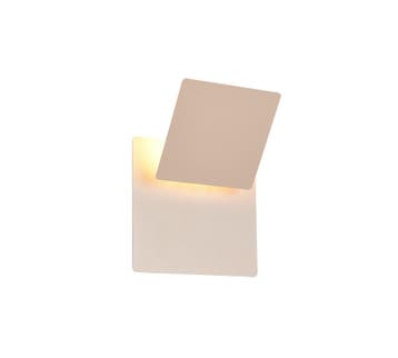 Trio MIO wandlamp | LED | warm beige | 18 x 18 cm | IP20 | 1, Verzenden