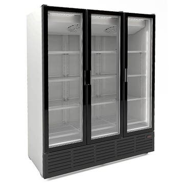 Koelkast 3 Glasdeuren - Wit 9002, Verzenden