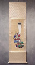 Samurai General - Onbekende kunstenaar - Japan (Zonder, Antiquités & Art