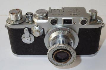 Leica IIIf rangefinder - 1950 - Elmar 3.5/5cm - working