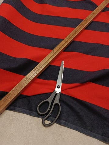 Stupendo tessuto in Cotone Vintage Anni 90 Made in Italy a