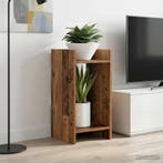 vidaXL Plantenstand Oudhout 30 x 30 x 60 cm Geconstrueerd, Verzenden, Nieuw