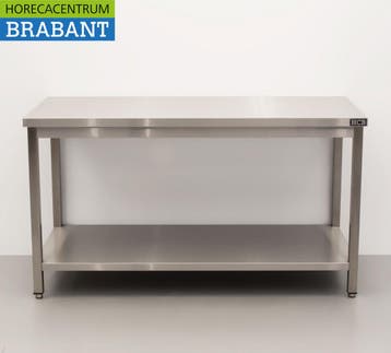 HCB RVS Werktafel Tafel Premium-line 150 x 60 x 85 cm Horeca, Ophalen of Verzenden, Nieuw in verpakking