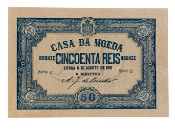 Portugal. - 8 Banknotes - 1891/1918 (Sans prix de réserve)