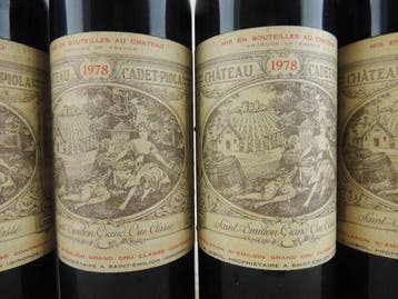 1978 Château Cadet Piola - Saint-Émilion Grand Cru Classé -, Verzamelen, Nieuw