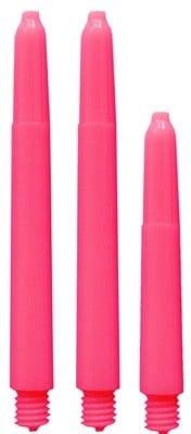ABC Darts – Kunststof Shafts Met Ring Short - Neon Roze, Sport en Fitness, Darts, Shafts, Nieuw, Ophalen of Verzenden