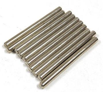 Vintage Fischertechnik 31033 metalen assen 50 mm, 10 stuks, Verzenden