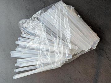 Lijmpatronen hotmelt 11 mm  Clear (transparant)  1 kg, Nieuw