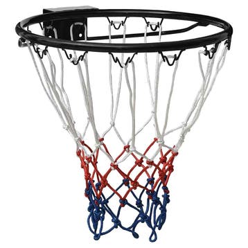 vidaXL Basketbalring 39 cm staal zwart, Sports & Fitness, Verzenden