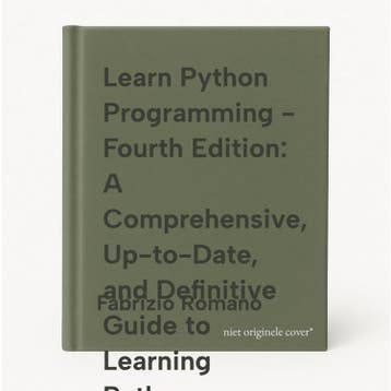 Learn Python Programming - Fourth Edition: A Comprehensive,, Verzenden, Gelezen, Fabrizio Romano