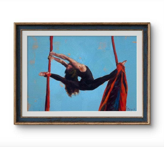 Cristian Mesa Velazquez (XX-XXI) - Arco Carmesí, Antiek en Kunst, Kunst | Designobjecten