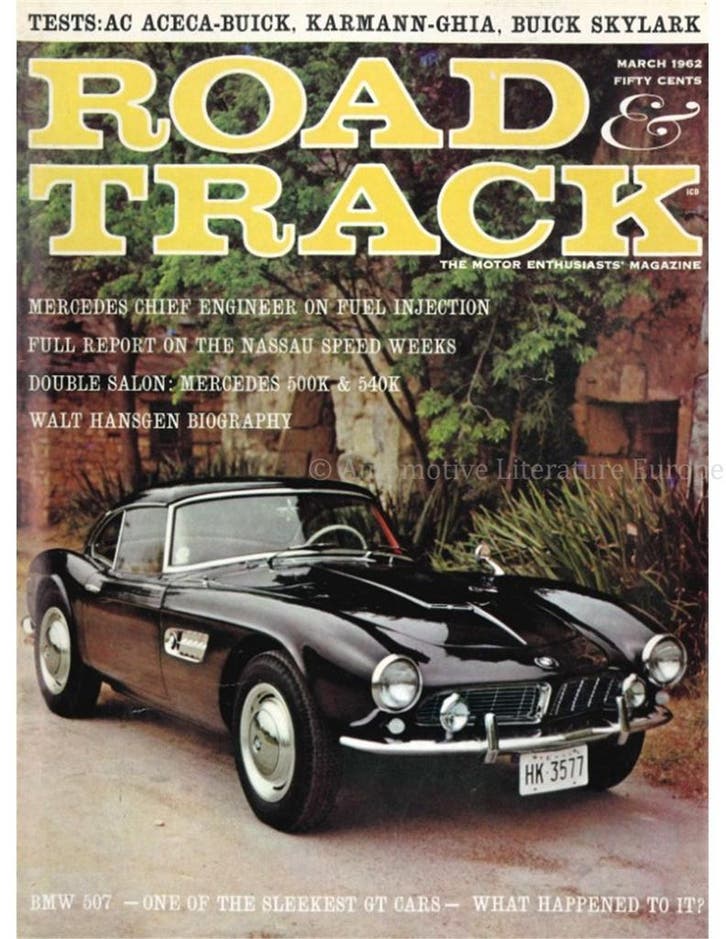 1962 ROAD AND TRACK MAGAZINE MAART ENGELS, Livres, Autos | Brochures & Magazines, Enlèvement ou Envoi