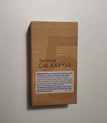 Samsung Galaxy S5 SM-G900F - Mobiele telefoon - In originele
