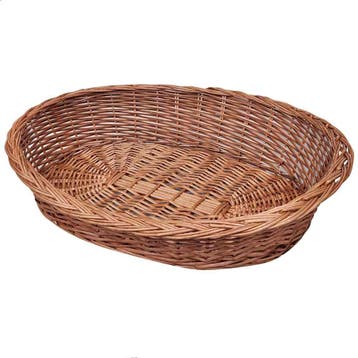 vidaXL Hondenmand/huisdierenbed 90 cm natuurlijk wilgen, Dieren en Toebehoren, Verzenden, Nieuw