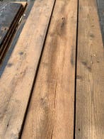 Barnwood planken 2 zijden uitstraling zwart en naturel hout, Gebruikt, 25 tot 50 mm, Grenen, 250 tot 300 cm