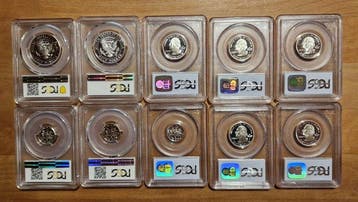 Verenigde Staten. 10, 25, 50 Cents 1995/2019, lot of 20