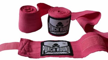 PunchR™ Punch Round™ Perfect Stretch Bandages Roze 260 cm, Verzenden, Nieuw, Overige, Vechtsportbescherming