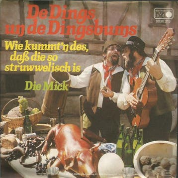 De Dings Un De Dingsbums - Wie Kummtn Des, Daß Die So Struw, Verzenden, Gebruikt