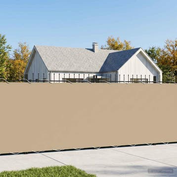 vidaXL Balkon Privacy Scherm 180 x 200 cm Stof met, Tuin en Terras, Verzenden, Nieuw
