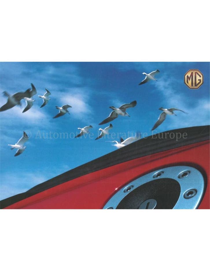 2000 MG MGF BROCHURE DUITS, Livres, Autos | Brochures & Magazines