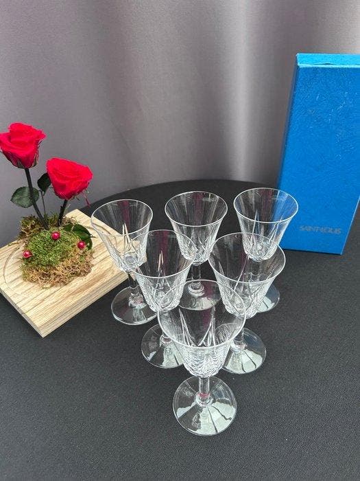 St. Louis - Tafelservies voor 6 (6) - Cerdagne - Kristal -, Antiek en Kunst, Antiek | Meubels | Tafels