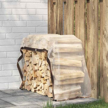 vidaXL Doorzichtig zeildoek met zeilringen 1x2 m PVC, Verzenden, Nieuw