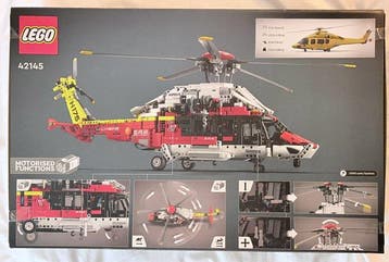Lego Set - 42145 - Technic - Airbus H175 Rescue Helicopter, Nieuw