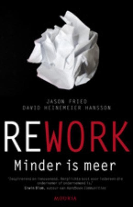 Rework 9789045801872 Jason Fried, Livres, Économie, Management & Marketing, Envoi