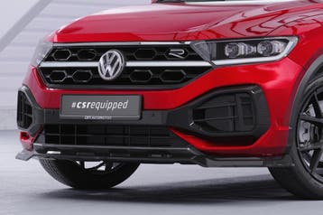 Voorspoiler | Cupspoilerlip voor VW T-Roc (A1) R-Line CSL851, Verzenden, Nieuw