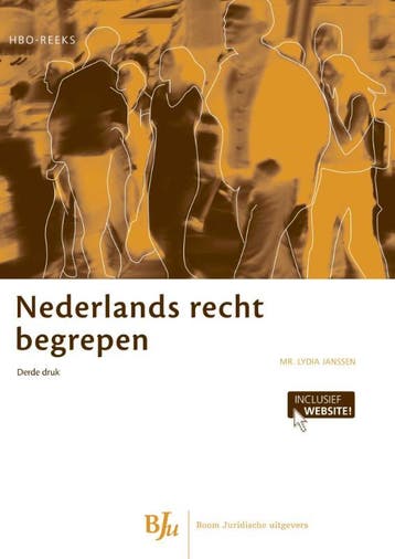 Nederlands recht begrepen / Recht begrepen 9789089747648, Boeken, Verzenden, Gelezen, Lydia Janssen