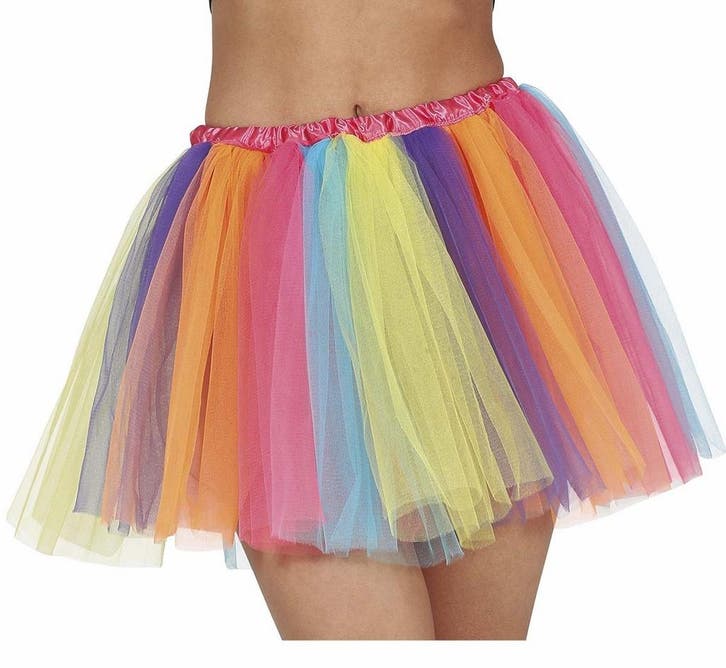 Gekleurde Tutu, Hobby & Loisirs créatifs, Articles de fête, Envoi