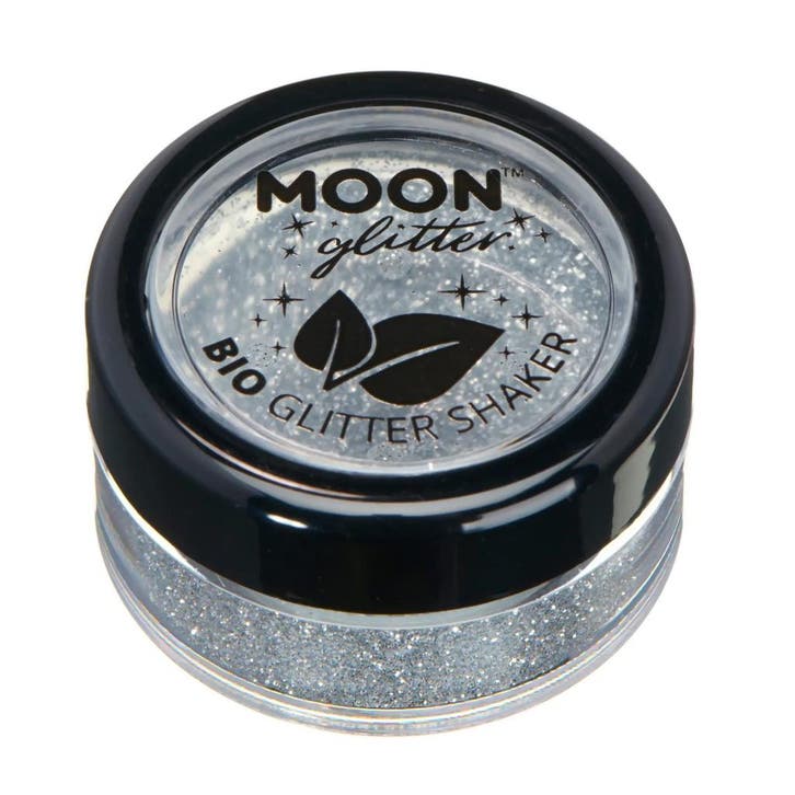 Moon Glitter Bio Glitter Shakers Silver 5g, Hobby en Vrije tijd, Feestartikelen, Nieuw, Verzenden