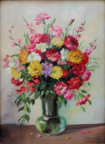 B. Schreiber ( German, active midd.20th century) - Vase of