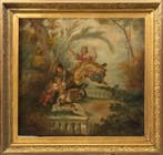 François Boucher (1703-1770), Seguidor de - Acis et Galatée, Antiek en Kunst