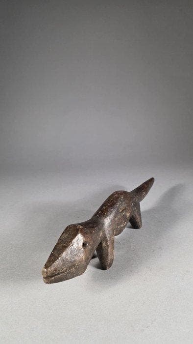Pangolin van hout - Lega - DR Congo, Antiek en Kunst, Kunst | Niet-Westerse kunst