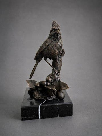 J.B Deposee - Milo (1910-1978) - after - sculptuur, Vogel -
