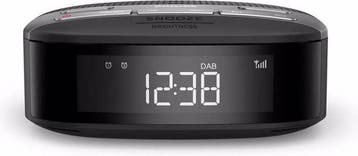 Klokradio  Philips Digitale - Zwart TAR3505 showmodel, Elektronische apparatuur, Wekkers, Verzenden, Nieuw