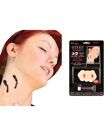 Applicatie Latex kit Eeuwige Kus vampier beet, Ophalen of Verzenden