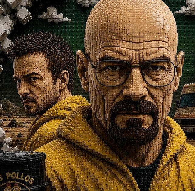 MaskArt - Breaking Bad – The One Who Knocks by MaskArt, Collections, Cinéma & Télévision