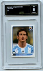 Panini Lot of 2 - 2010 - World Cup - Graded - GMA 9 - Mint -