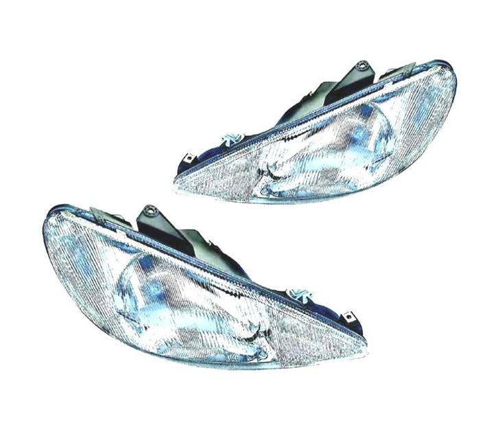PHARES POUR PEUGEOT 206 98-09 H4, Auto-onderdelen, Verlichting, Verzenden