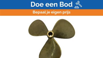 Bieden: USED Vetus P3B - 14X12R Propeller 3-Blade Brass Rig, Ophalen of Verzenden, Nieuw