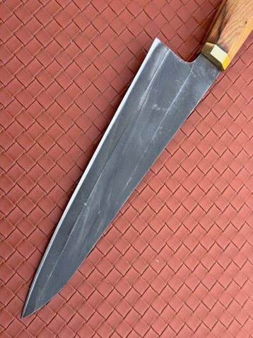 Custom Hand-Forged Premium Chefs Knife - Tafelmes - Staal,